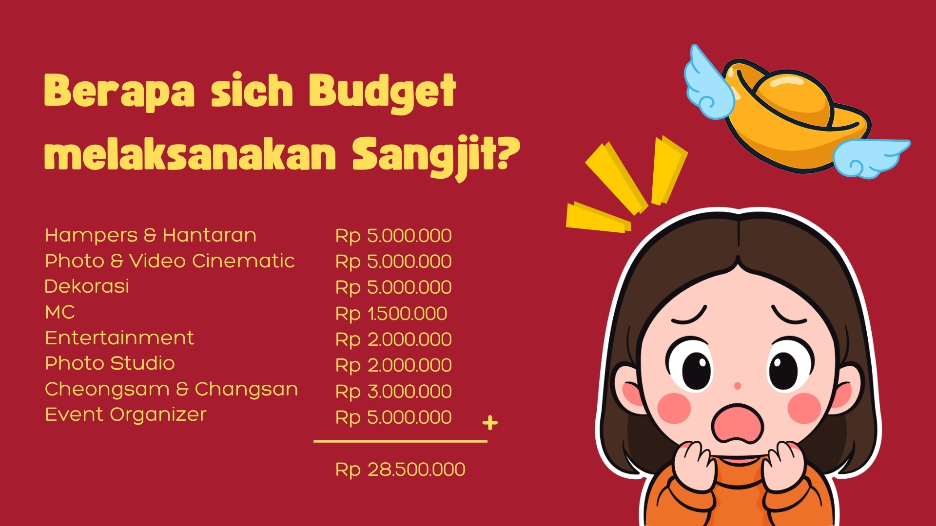 Paket Ting Jing & Sangjit Lengkap